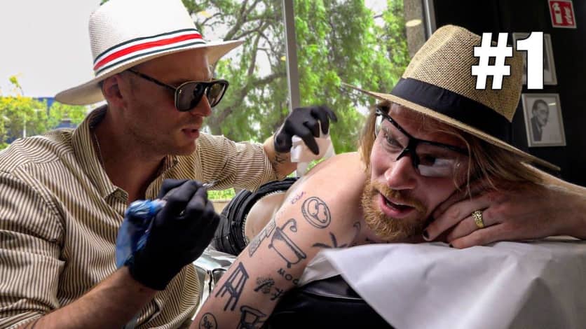 STEFAN krijgt LELIJKE Tattoo