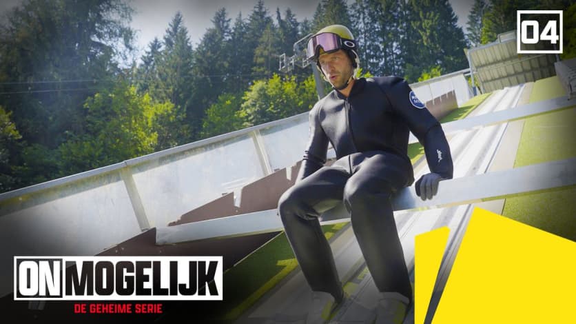 Leren skischansspringen van Olympische sporters