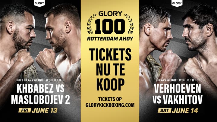 Beleef GLORY 100 live in Ahoy!